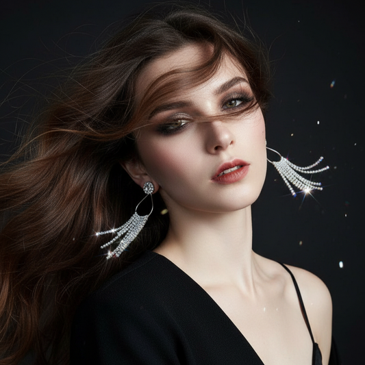 Bohemian Crystal Earrings for Women