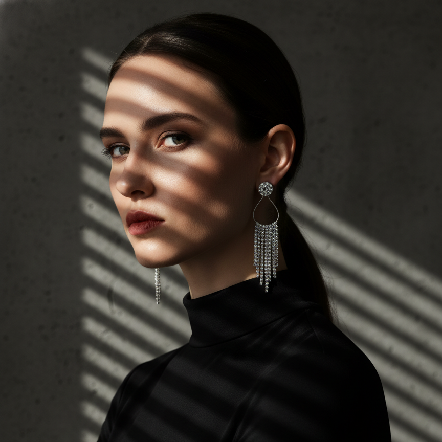 Bohemian Crystal Earrings for Women