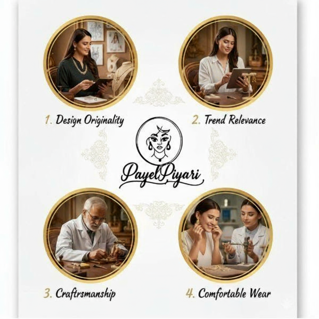 Tribal Silver Oxidised Jhumka